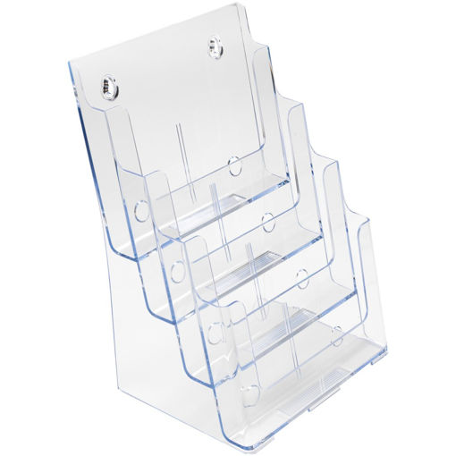 Picture of FLYER DISPLAY A4 4 TIER PORTRAIT